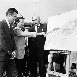 SFU 1963 architects and president